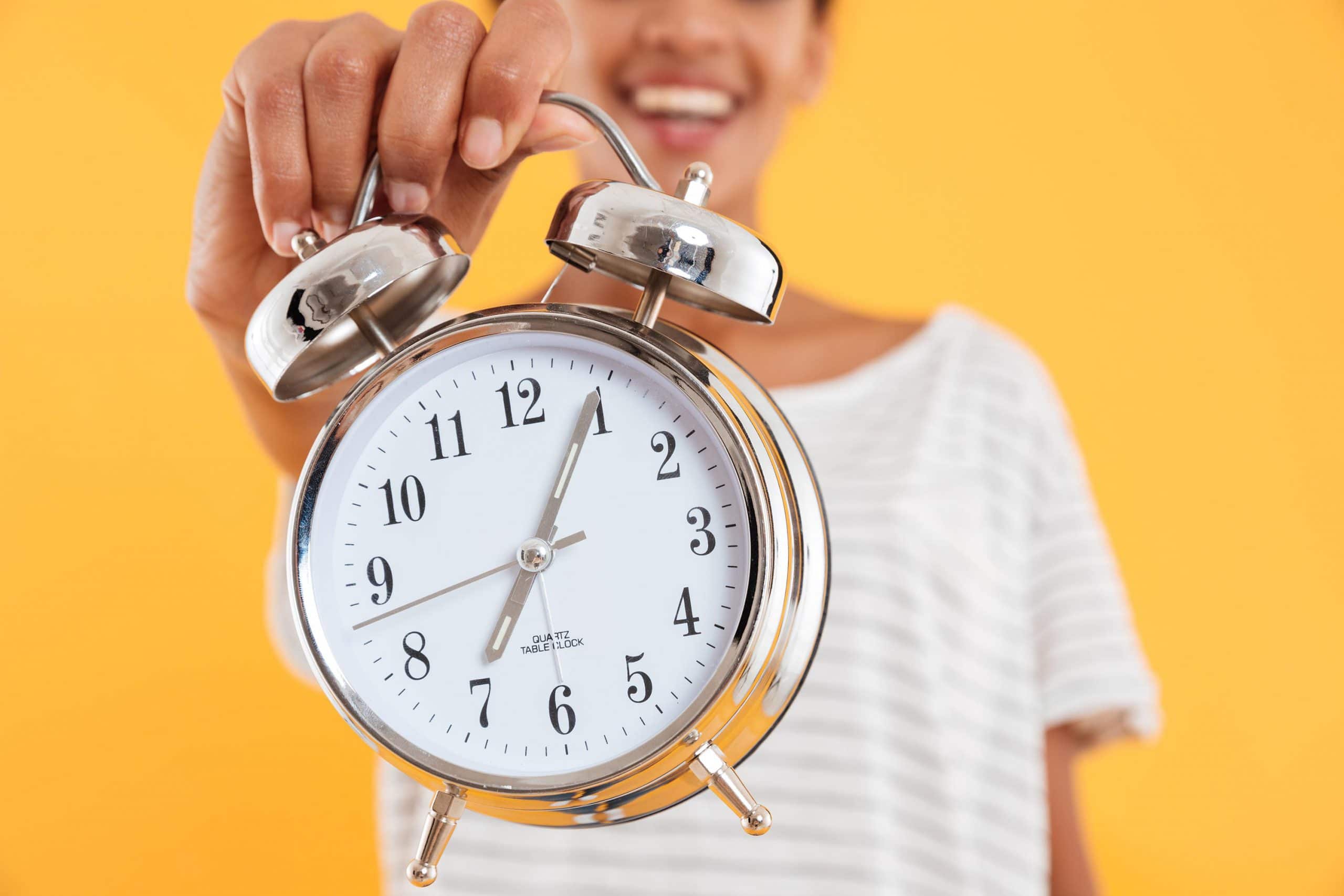réveille matin. Chronobiologie illustration