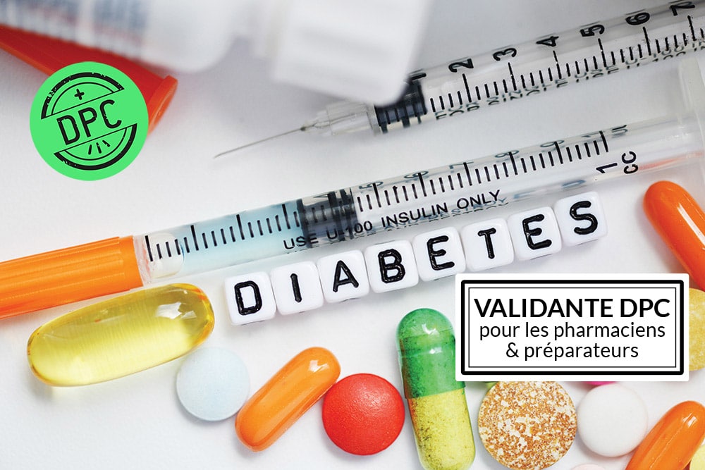 Formation prise en charge du diabète pour pharmacien et préparateur en pharmacie prise en charge DPC